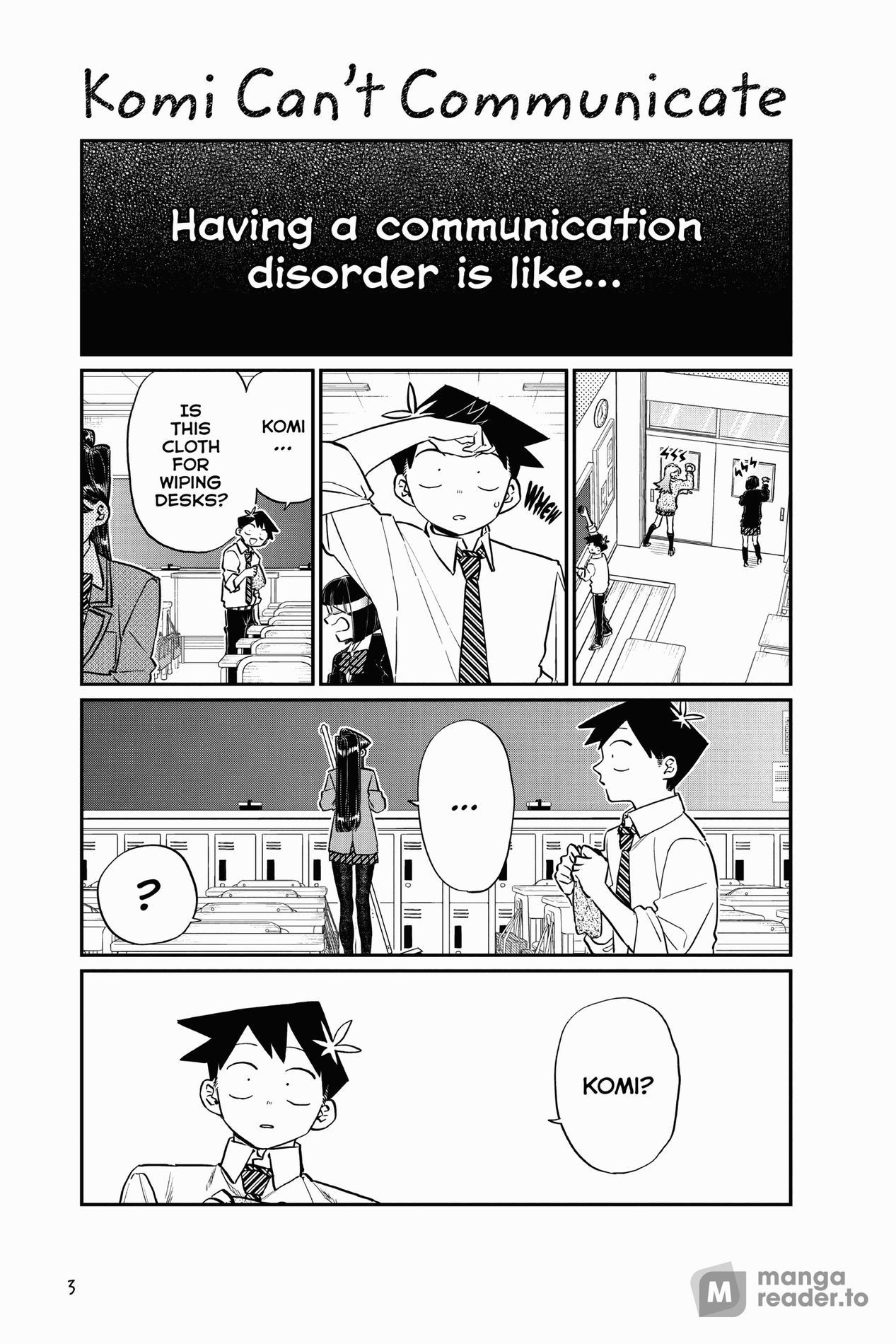 Komi Can’t Communicate, Chapter 129 image 01